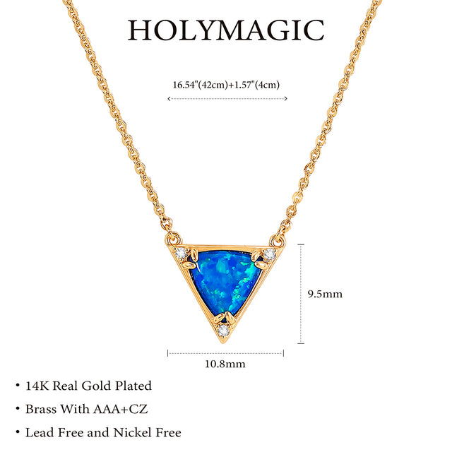 HOLYMAGIC Pendant Necklace Gold Choker Layered  Devil's Eye    Heart Shaped 14K Gold Plated  Cross Jewelry for Women /Men  Jewelry Gift