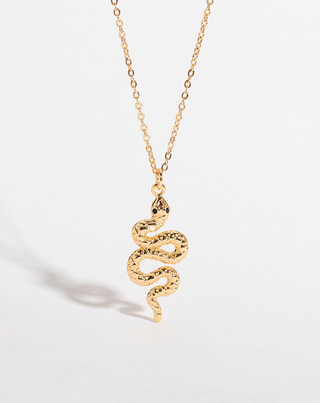 Golden Python Necklace