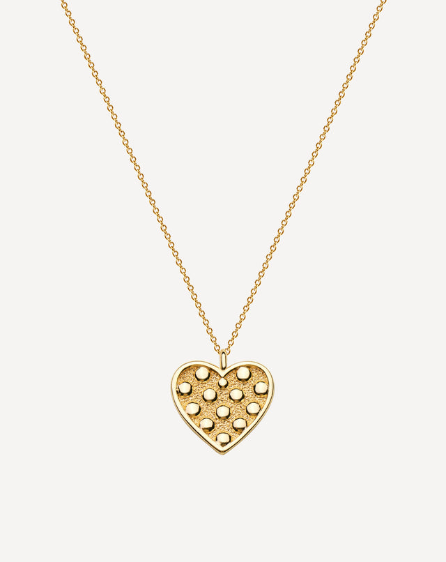 Gold Double-Sided Sphere Necklace