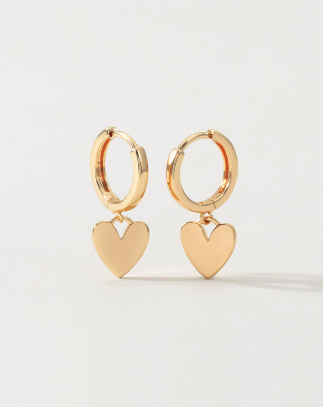 Golden Love Earrings