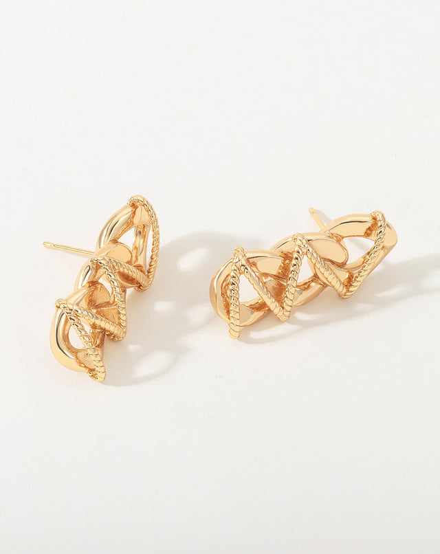 Chunky Twisted Stud