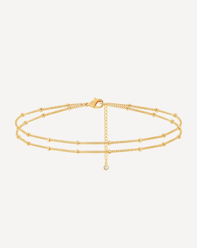 Layered Beach Anklet