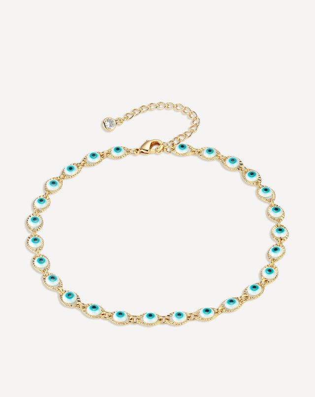 Blue Eye Anklet