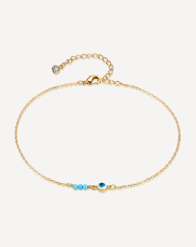 Mini Evil Eye Anklet